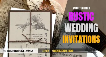 Rustic Wedding Invitations: Where to Order Yours