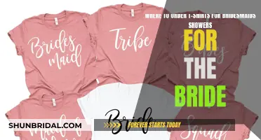 Bridesmaid T-shirts: Showers and Gifts for the Bride