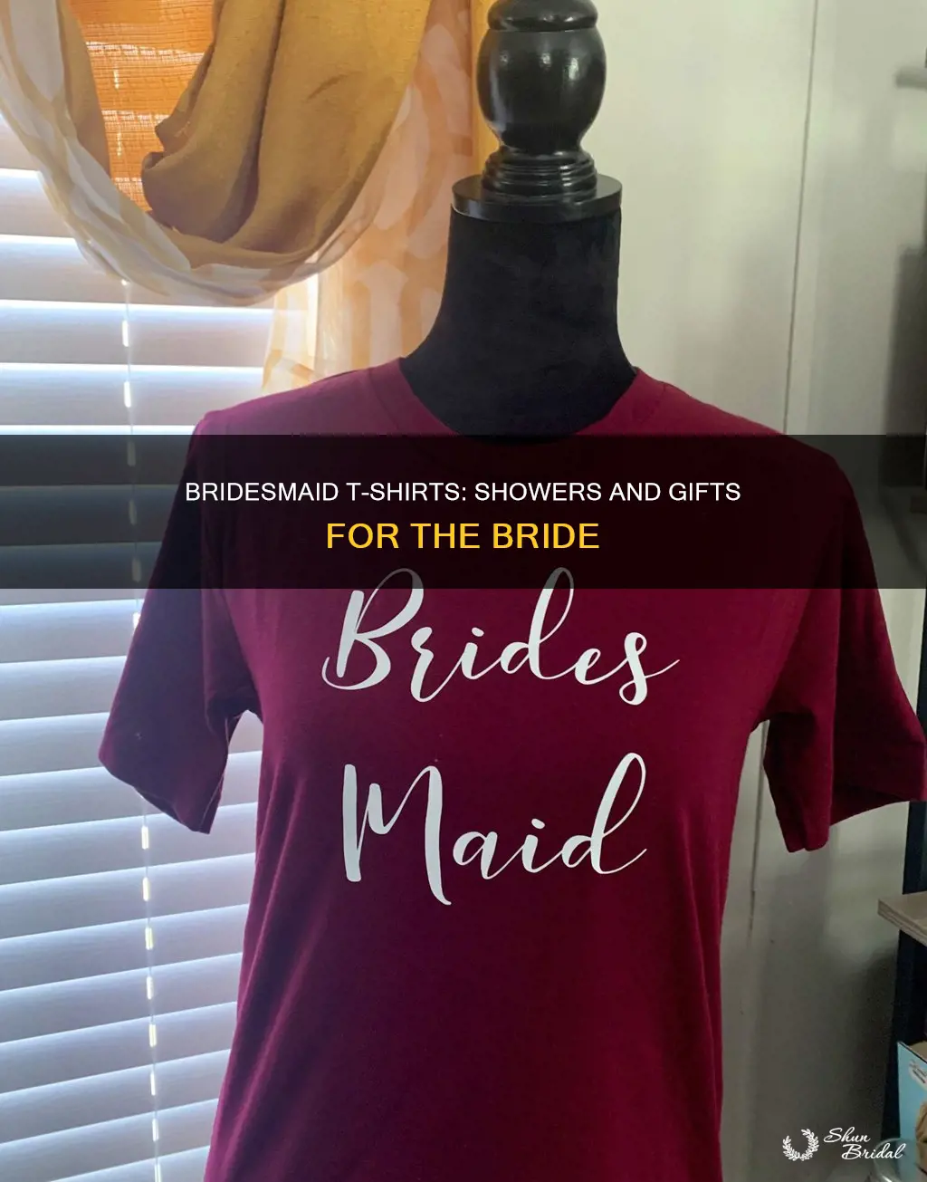 where to order t-shirts for bridesmaids showers for the bride