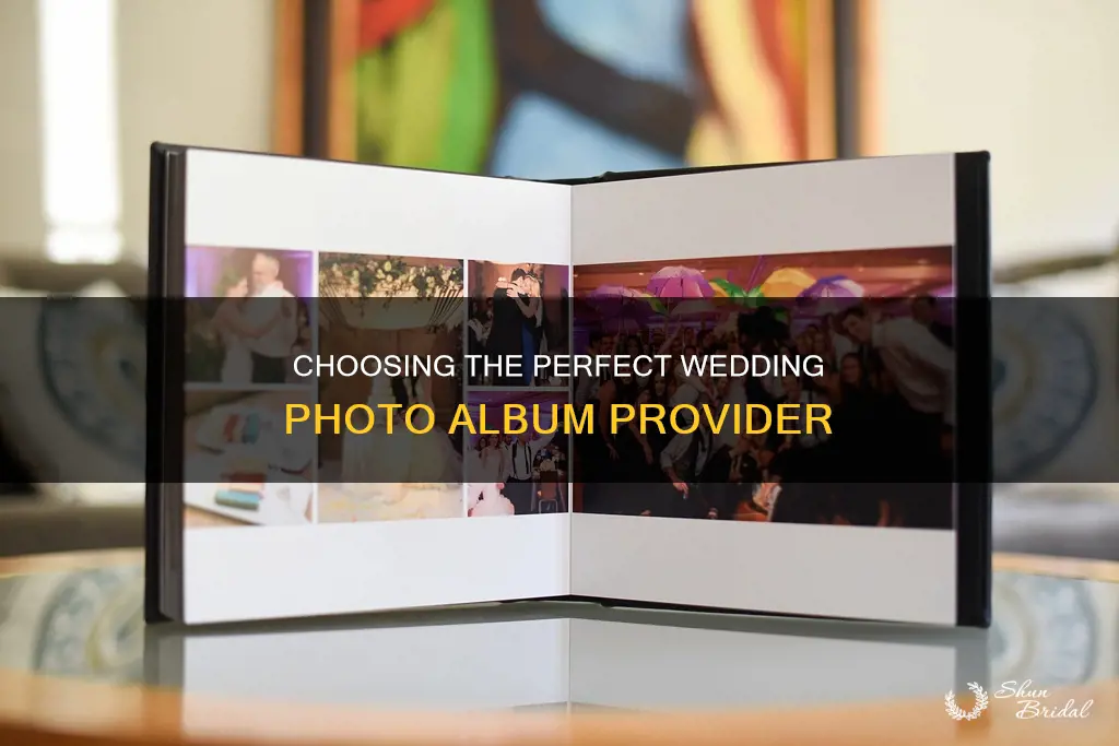 where to order wedding photo albums