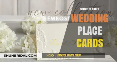 Elegant Wedding Place Cards: Top Online Shops for Custom Orders