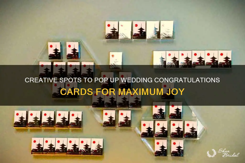 where to pop up wedding congratulations cards