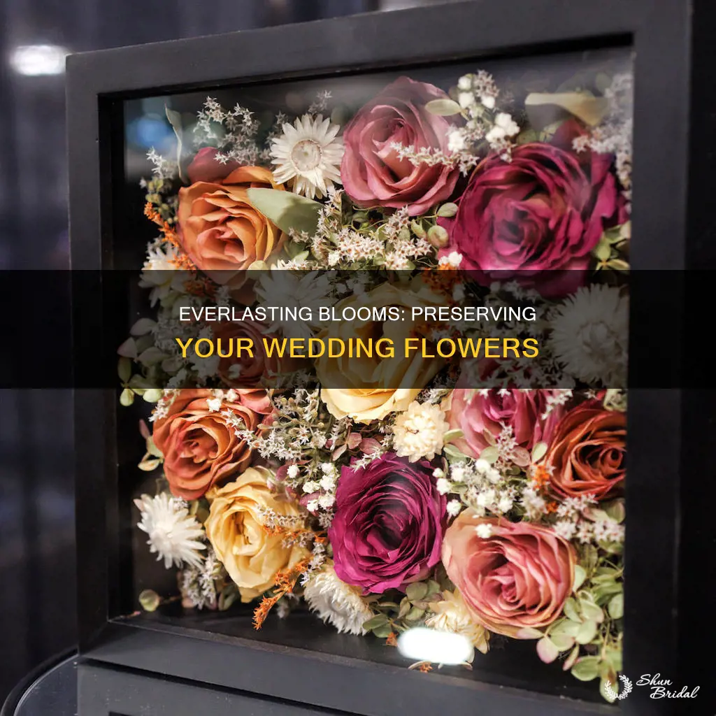 where to preserve wedding flowers