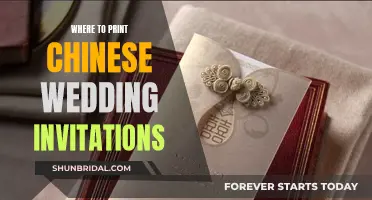 Printing Chinese Wedding Invitations: Where to Go