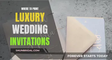 Luxury Wedding Invitations: Finding the Perfect Printer