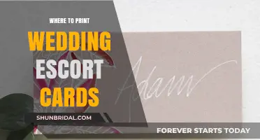 Elegant Wedding Escort Card Printing: Top Venues and DIY Tips