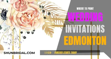 Printing Wedding Invitations in Edmonton: Best Places to Go