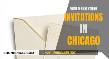 Chicago Wedding Invitation Printing: Best Places to Print