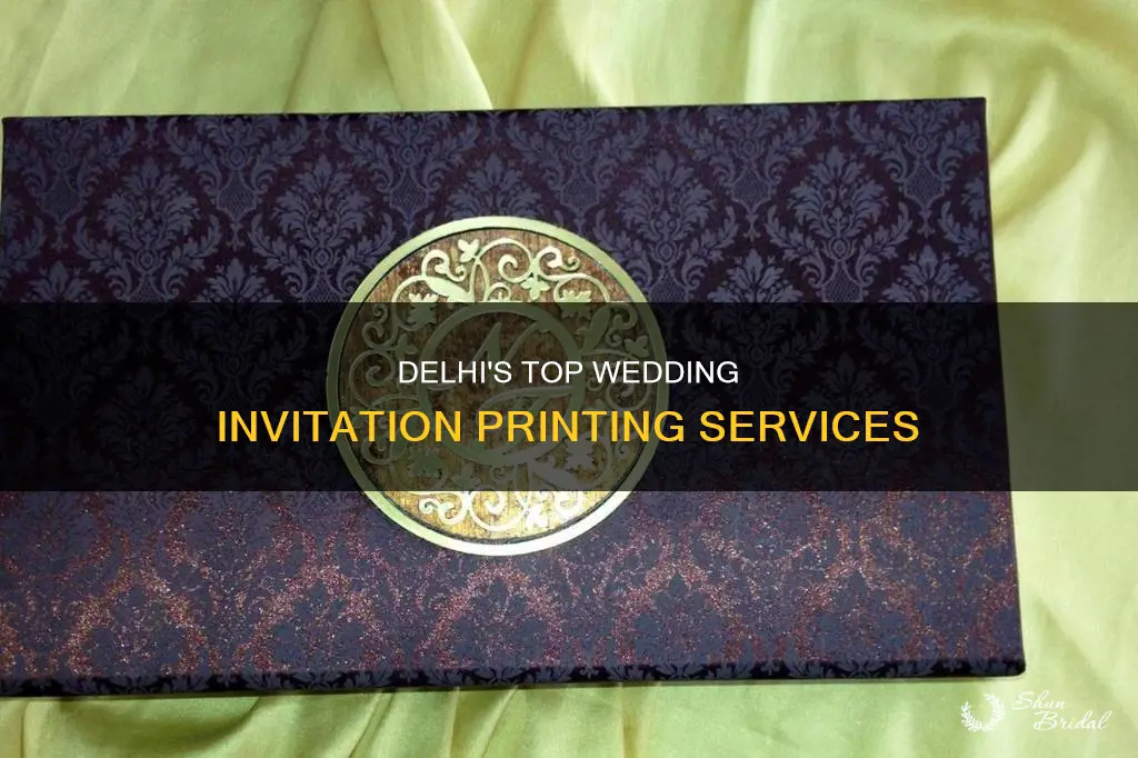 where to print wedding invitations in delhi