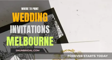 Melbourne's Best Wedding Invitation Printing Services