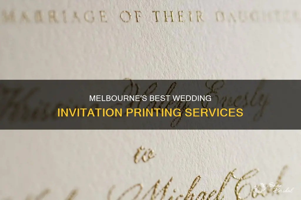 where to print wedding invitations melbourne