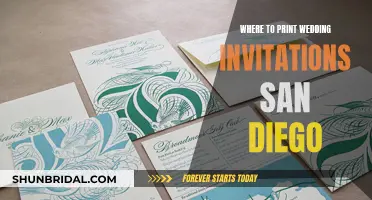 San Diego Wedding Invitation Printing: Where to Go?