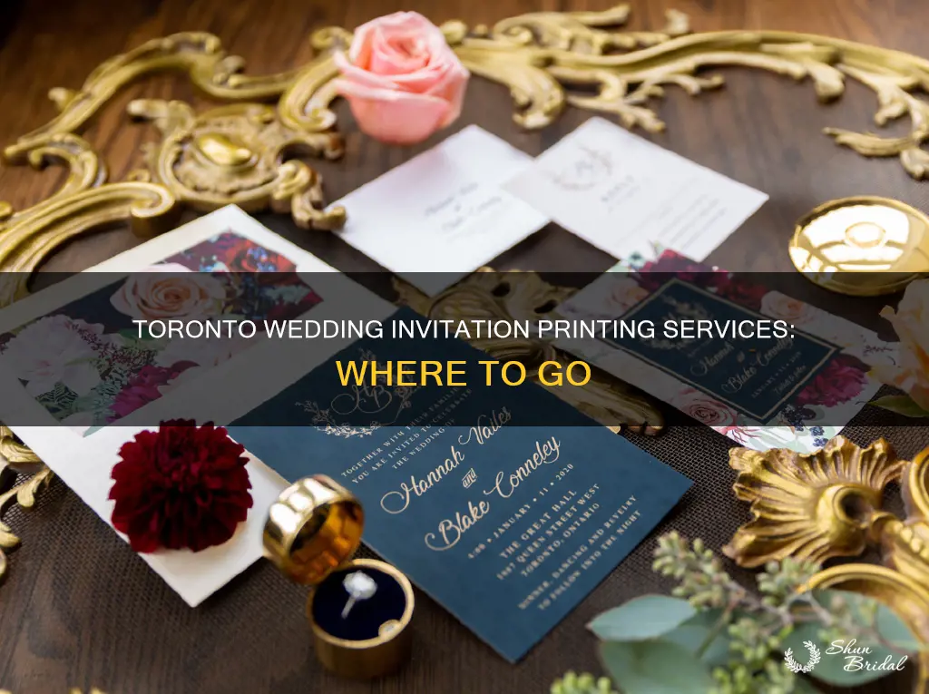 where to print wedding invitations toronto