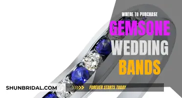 Gemstone Wedding Bands: Where to Buy