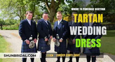 Scottish Tartan Wedding Dresses: Where to Buy