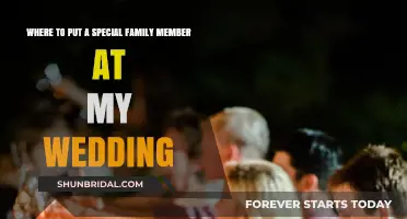 Honoring a Special Family Member at Your Wedding
