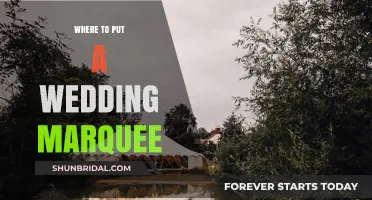 The Perfect Spot for Your Wedding Marquee