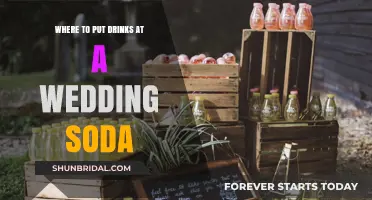 Drinks and Soda: The Perfect Wedding Reception Setup