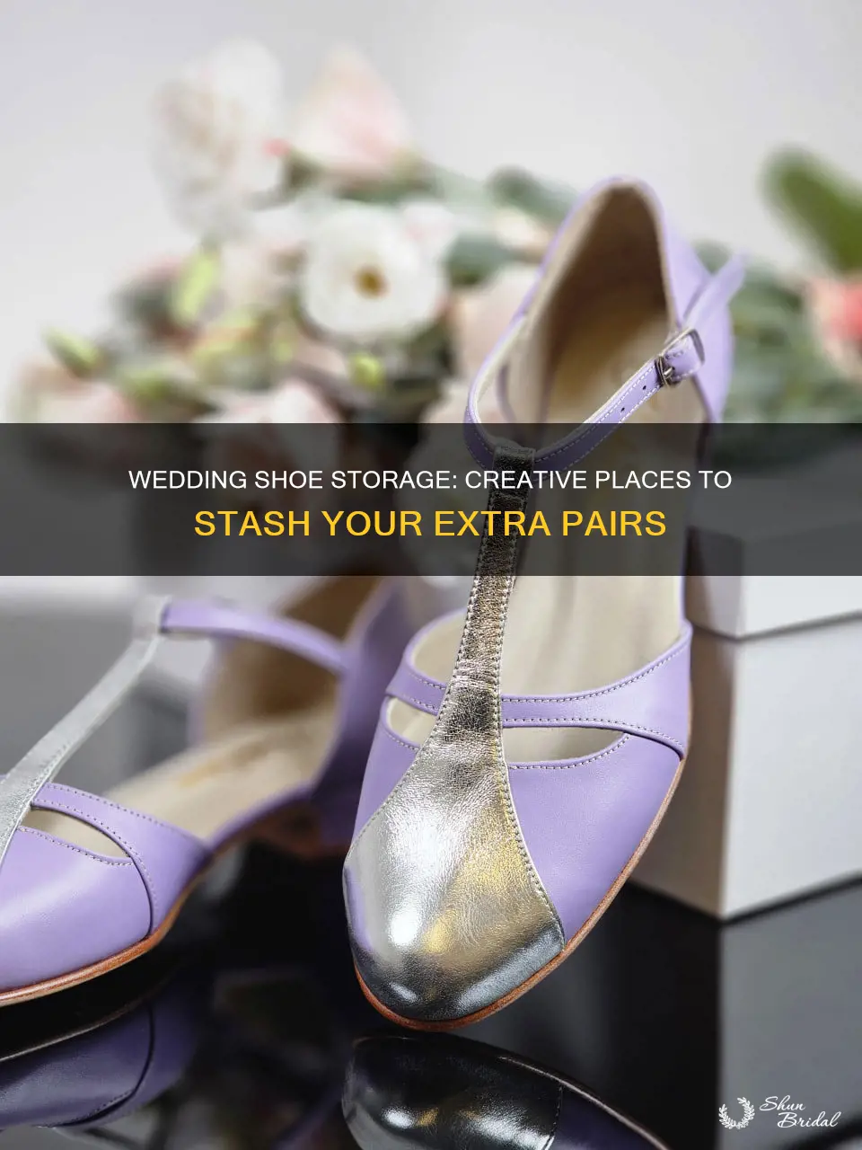 where to put extra shes for wedding
