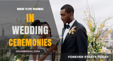 Perfect Placement: Where to Include Readings in Your Wedding Ceremony