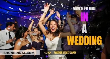 Songs for a Wedding: Where to Place Them