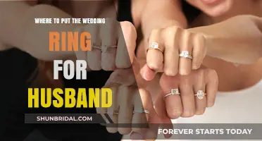 The Perfect Place for Your Husband's Wedding Ring