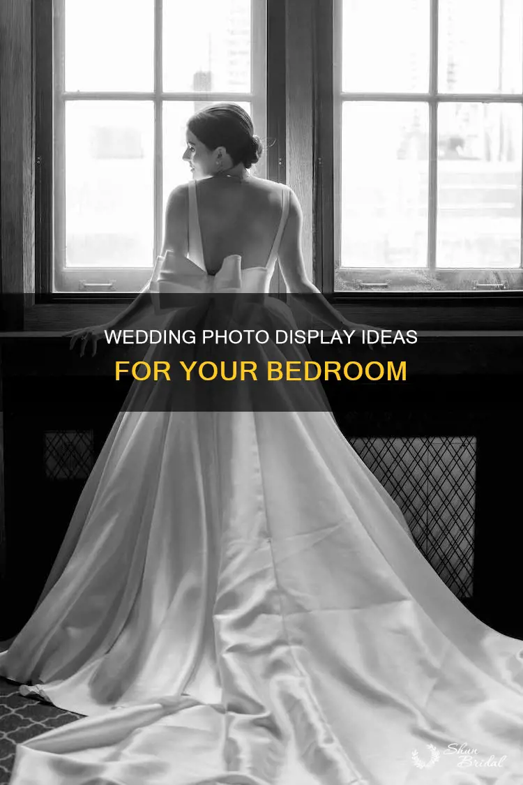 where to put wedding photo in bedroom