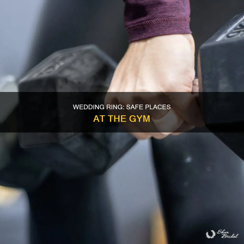 where to put wedding ring at gym