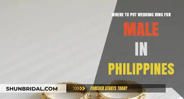 Filipino Grooms: Where to Wear Your Wedding Ring