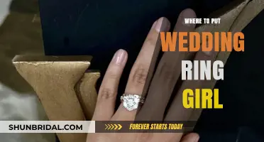Wedding Ring Bearer: Where Should She Stand?