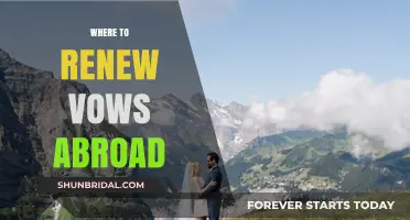 Romantic Destinations to Renew Your Vows Abroad: A Guide