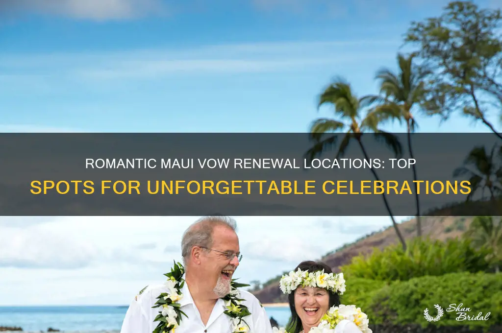 where to renew vows in maui