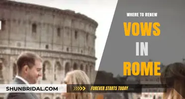 Renew Your Vows in Rome: Top Romantic Locations for Love