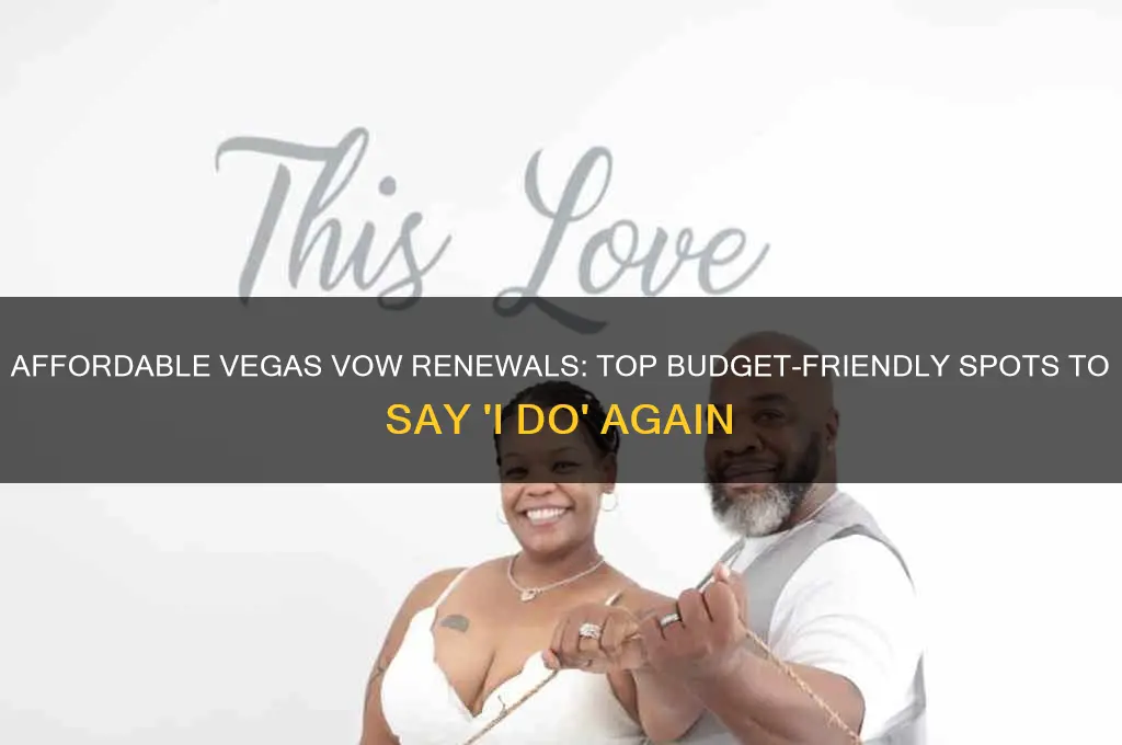where to renew vows in vegas cheap
