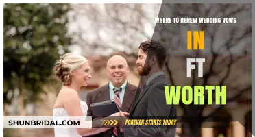 Romantic Ft. Worth Vow Renewal Venues: Celebrate Your Love Again