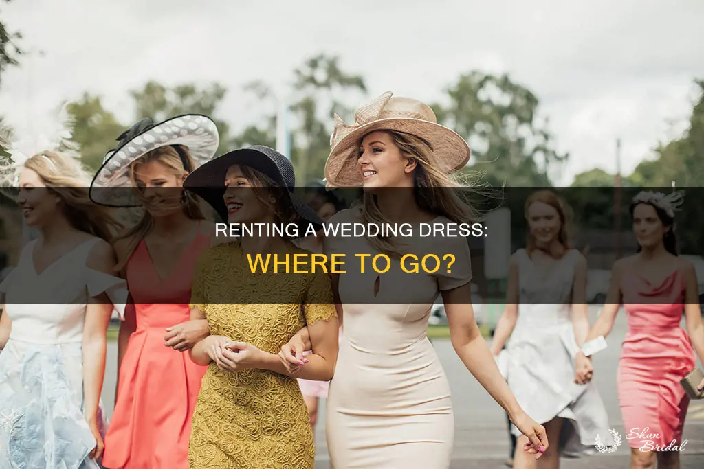 where to rent a dress for a wedding