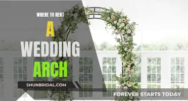 Renting a Wedding Arch: Top Venues to Consider