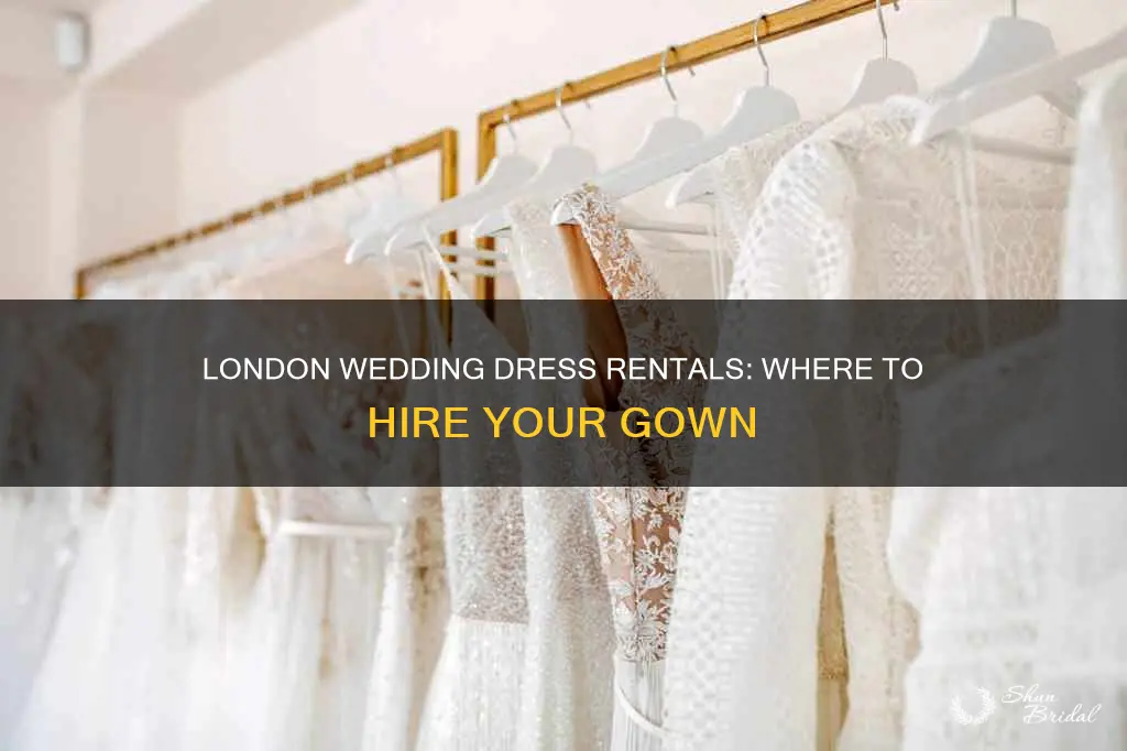 where to rent a wedding dress in london