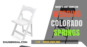 Top Chair Rental Options for Colorado Springs Weddings: A Guide
