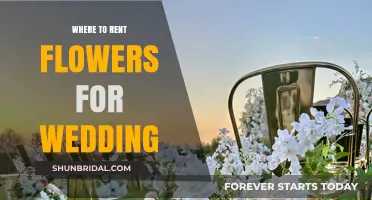 Renting Wedding Flowers: Where to Source Your Blooms