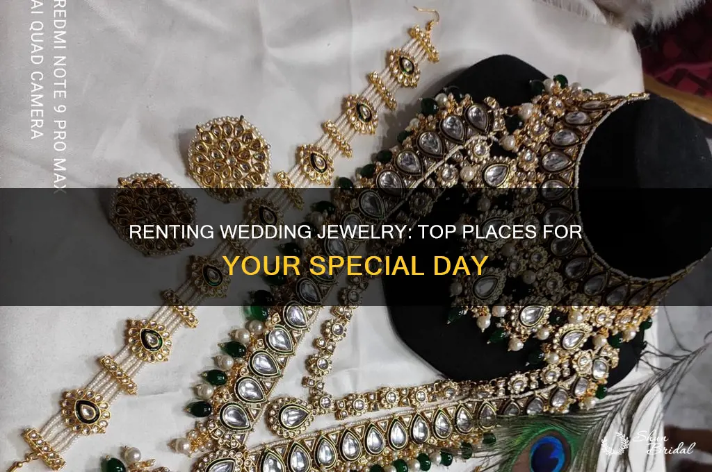 where to rent jewelry for wedding day