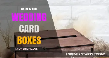 Elegant Wedding Card Box Rentals: Top Places to Find Yours