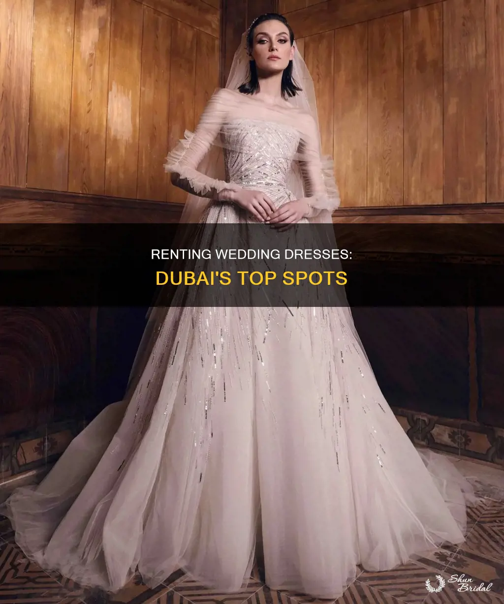 where to rent wedding dresses in dubai