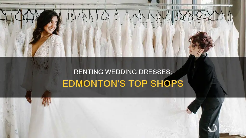 where to rent wedding dresses in edmonton