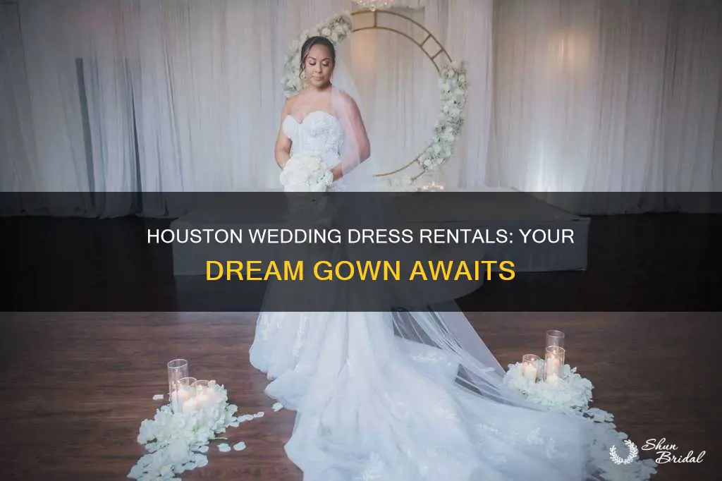 where to rent wedding dresses in houston tx