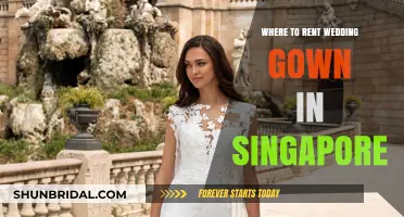 Top Wedding Gown Rental Boutiques in Singapore for Your Big Day