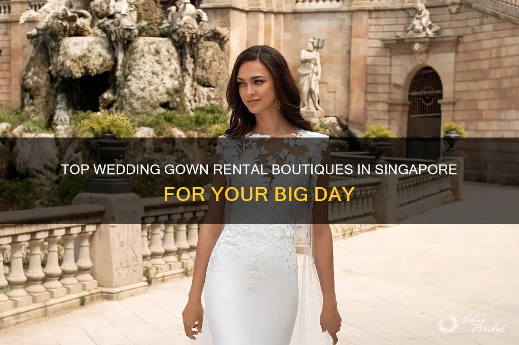 where to rent wedding gown in singapore