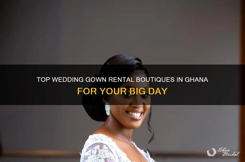 where to rent wedding gowns in ghana