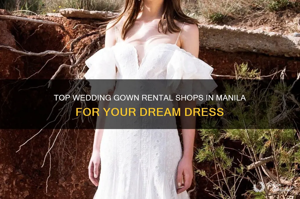 where to rent wedding gowns in manila