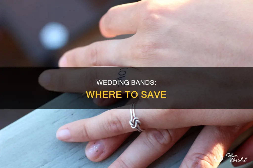 where to save on wedding bands